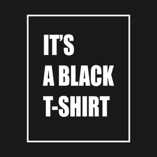 black t-shirt T-Shirt