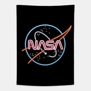 Neon NASA Tapestry