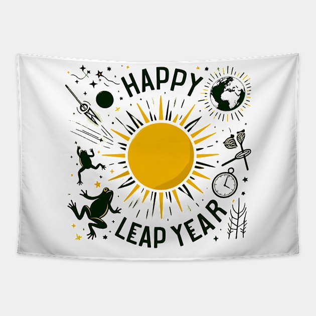 Leap Year 2024 Tapestry by Praiseworthy Essentials