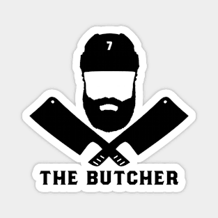 Anaheim Ducks Radko Gudas The Butcher Black Font Magnet