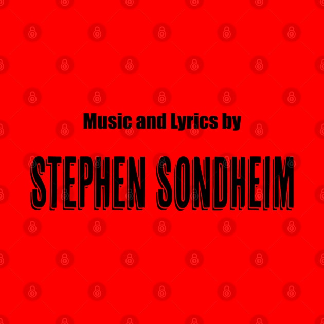 Music and Lyrics by Stephen Sondheim by CafeConCawfee