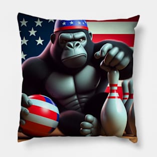 Grumpy Gorilla #38 Pillow