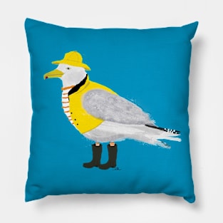 Giggling Gull Pillow