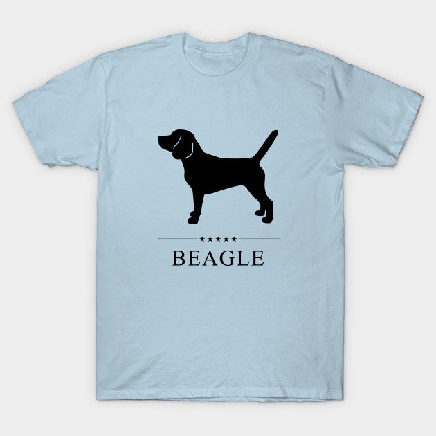 Disover Beagle Black Silhouette - Beagle - T-Shirt