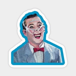 Pee Wee Happy Face Magnet