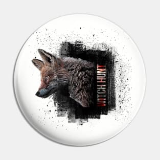 Fox WITCH HUNT Aesthetic design Pin