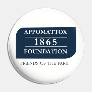 1865 Foundation Logo (blue) Pin