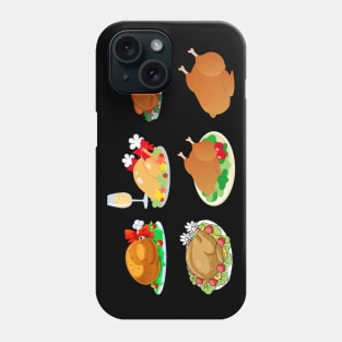 Happy Thanksgiving Turkey Feast Phone Case