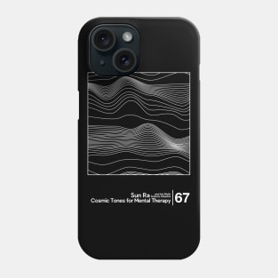 Sun Ra - Cosmic Tones / Minimal Style Graphic Artwork Design Phone Case