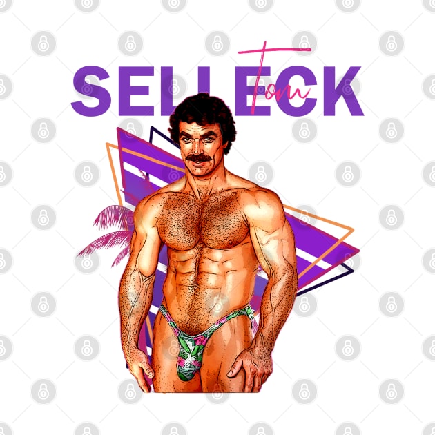 Tom Selleck Sexy Pose by Phenom Palace