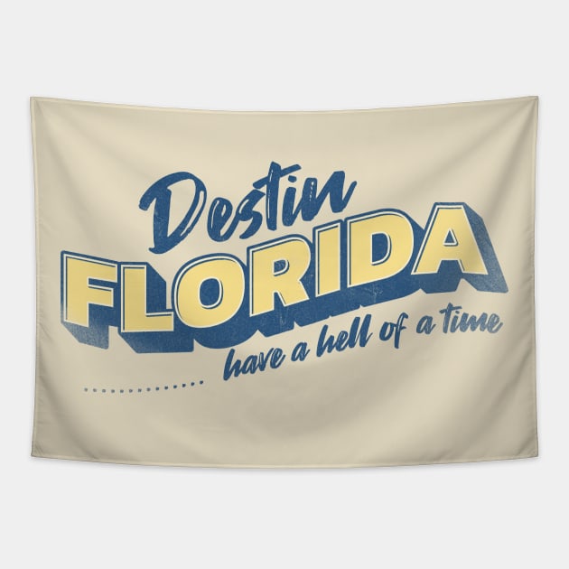 Destin Florida Tapestry by Polynesian Vibes