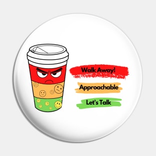 Coffee Drinkers Pin