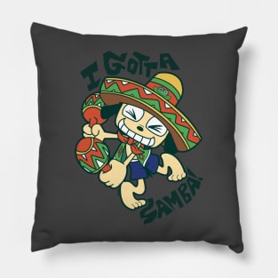 Samba de Parappa! (Parappa the rapper x samba de amigo) Pillow