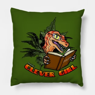 Clever Girl Pillow