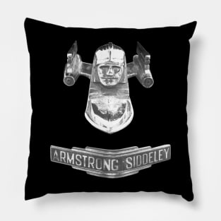 Armstrong Siddeley classic car emblem Pillow