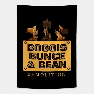 Boggis Bunce & Bean Demolition - Fantastic Mr. Fox Tapestry