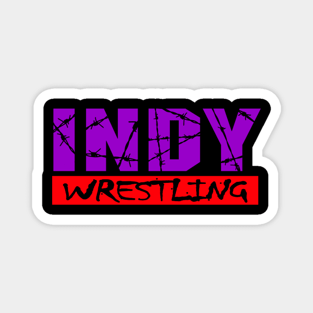 Extreme Indy Purple logo Magnet by Indy Handshake