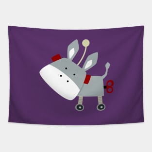 Burro Robot Tapestry