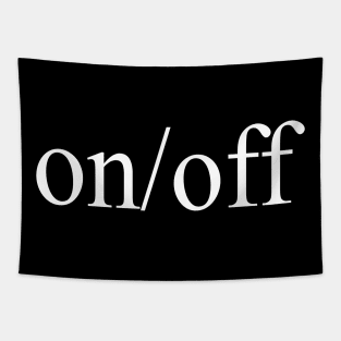 on off Tapestry