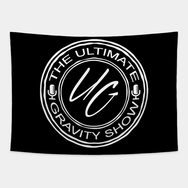 White Logo UG Show Tapestry by OnTheRack