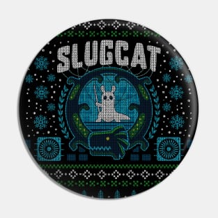 Slugcat Ugly Sweater Pin