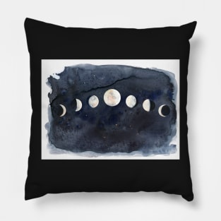 Phases of the Moon Pillow