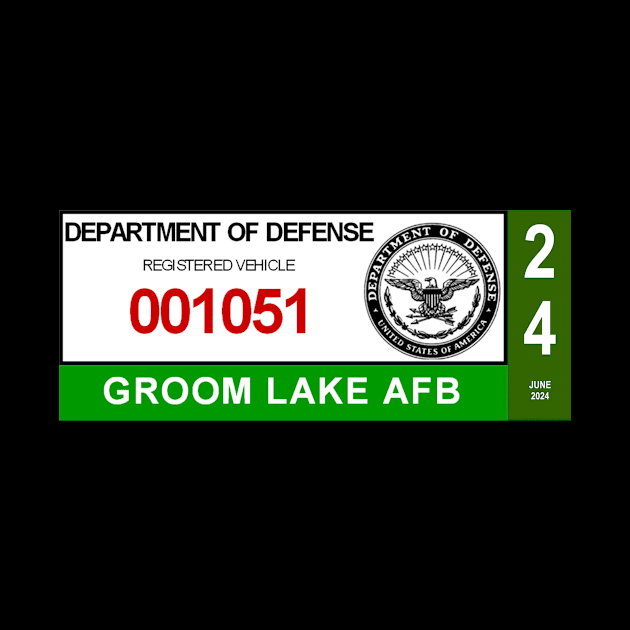 Groom Lake Vehicle Access Pass by Starbase79