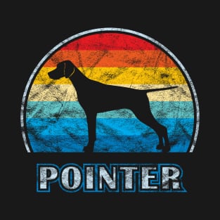 Pointer Vintage Design Dog T-Shirt