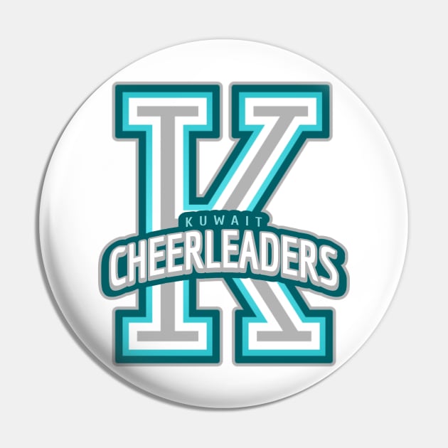 Kuwait Cheerleader Pin by Tip Top Tee's