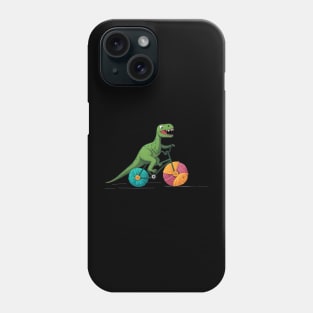 Dinosaur Yarn Bike Phone Case