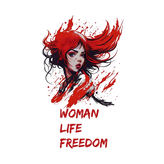 Woman, life and freedom by Double You Store