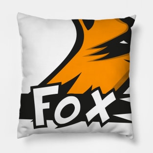 Mascot Fox Pillow