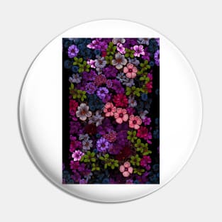 Bright Flower Field Pin