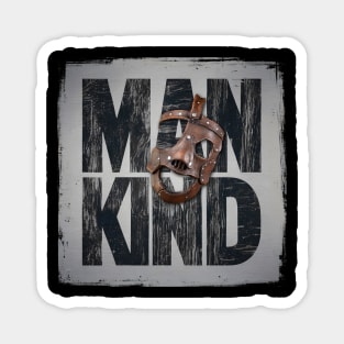 Mankind mask Magnet