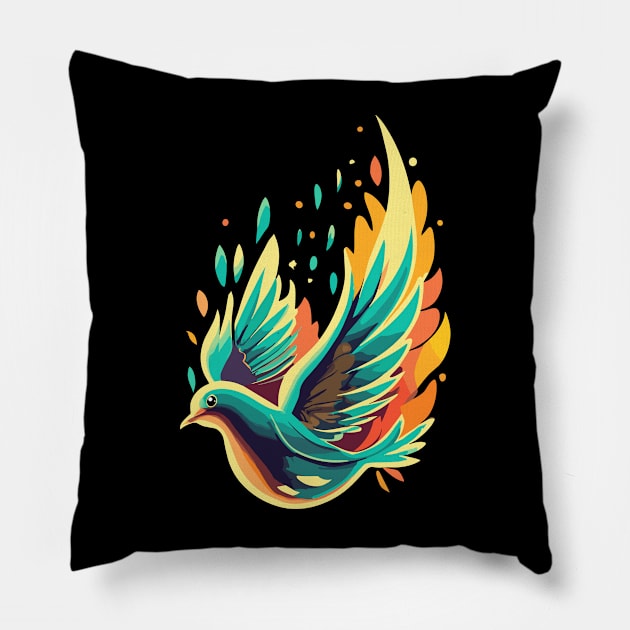 Peace For Israel Pillow by Tezatoons