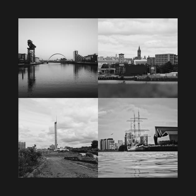 Glasgow landmarks on the Clyde by simplythewest