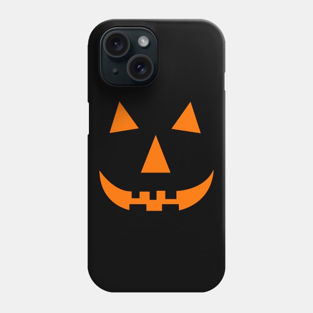 Jack O' Lantern Pumpkin Halloween Design Phone Case by ChrisWilson