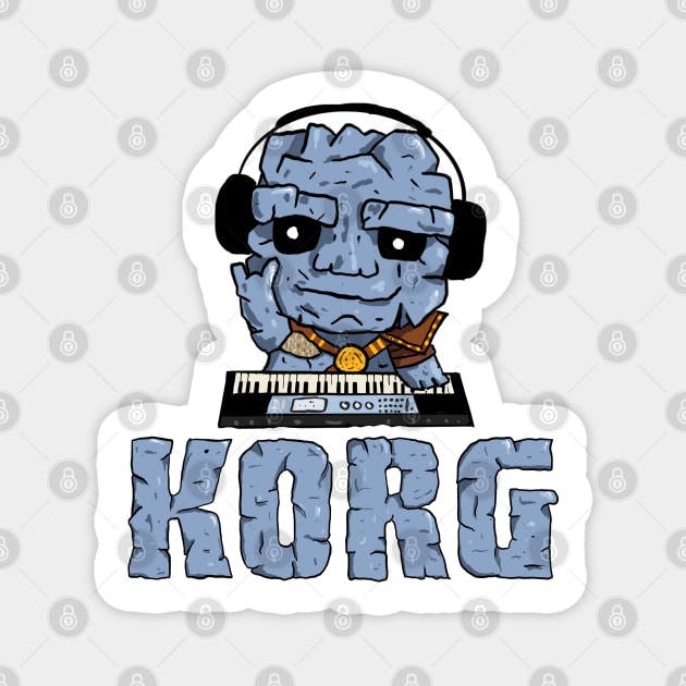 Korg on a KORG Magnet by Vermindesign