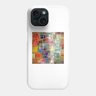 Circle Square Colorful Pattern Phone Case