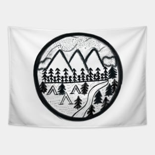 Mountains Tapestry