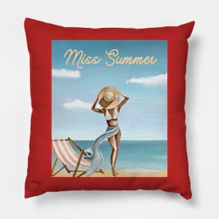 Miss summer Pillow