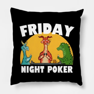 Friday night poker Pillow