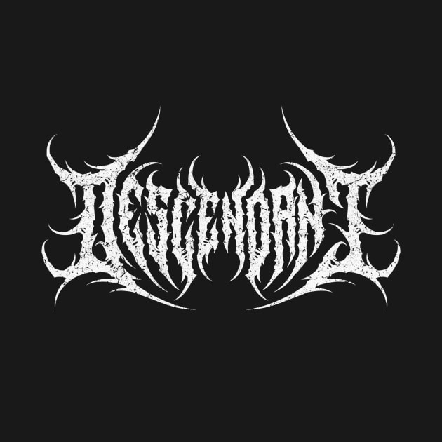 Metal font "descendant" by PROALITY PROJECT