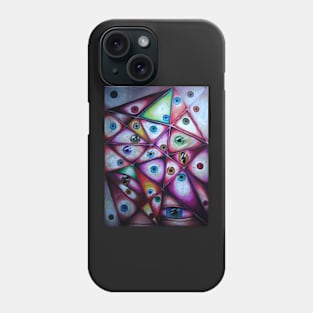 Peek-a-BOO! I See You! Halloween Eyeballs Phone Case