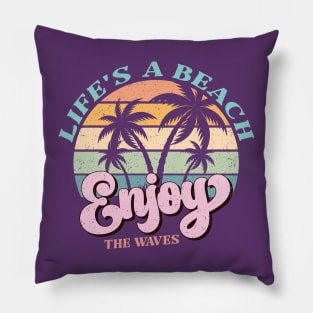 Vintage Surf funny Pillow