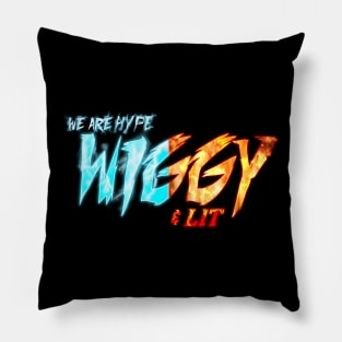 wiggys swag Pillow