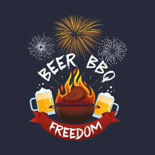 Beer BBQ and Freedom T-Shirt