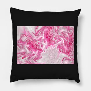 Pink marble Pillow