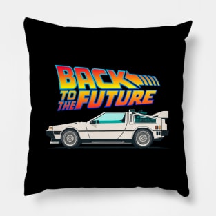 Back to the Future DMC Delorean Pillow