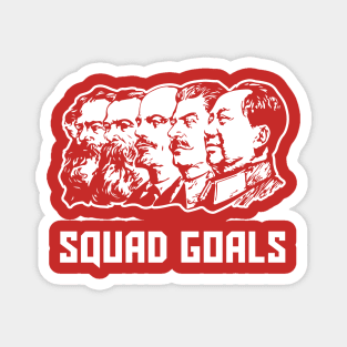 Communist Squad Goals Magnet